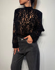 Blusa pizzo Haveone CVS-P026