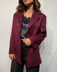 Blazer Suede Bohemiam Vì GI269