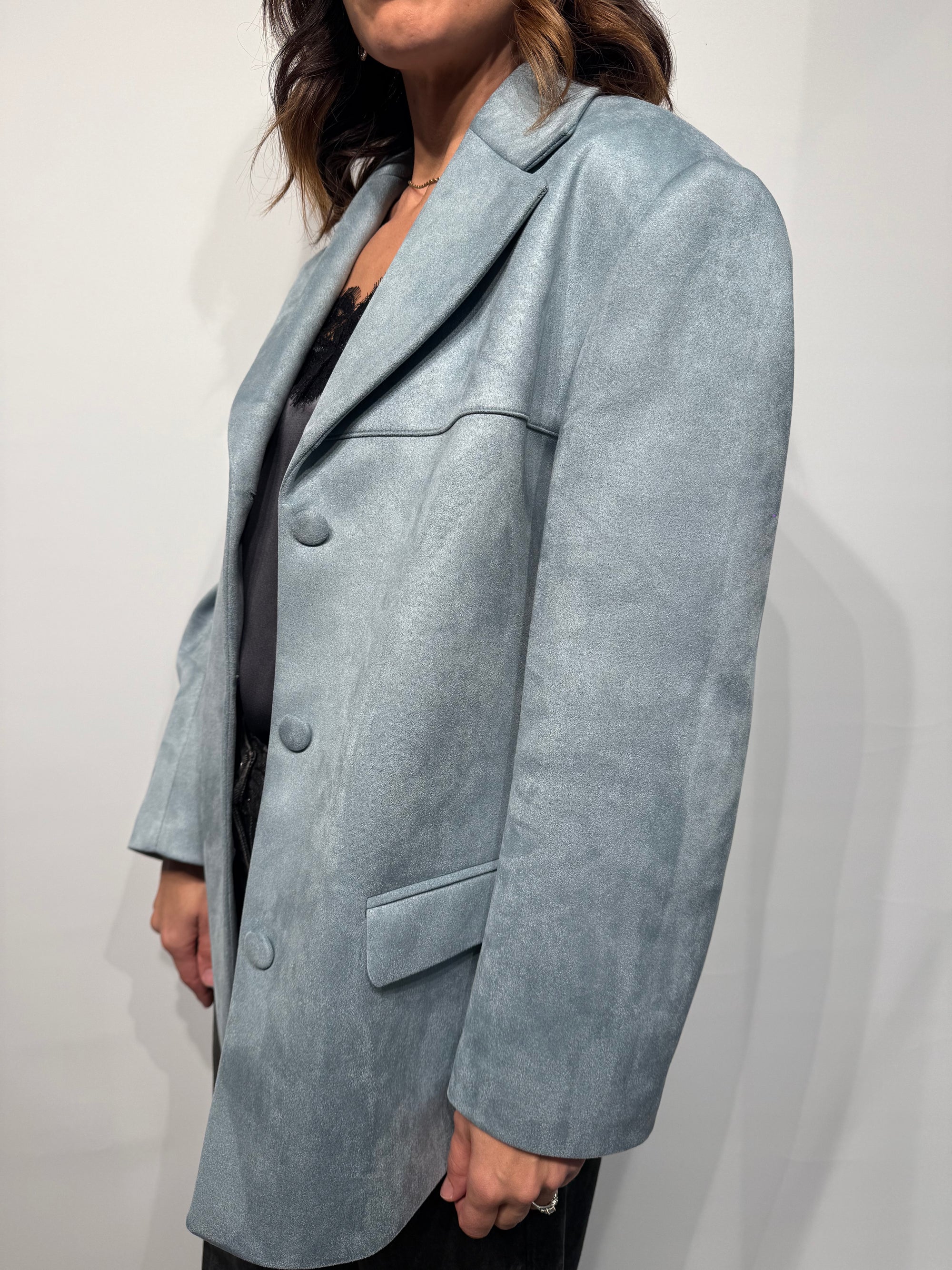 Blazer Suede Bohemiam Vì