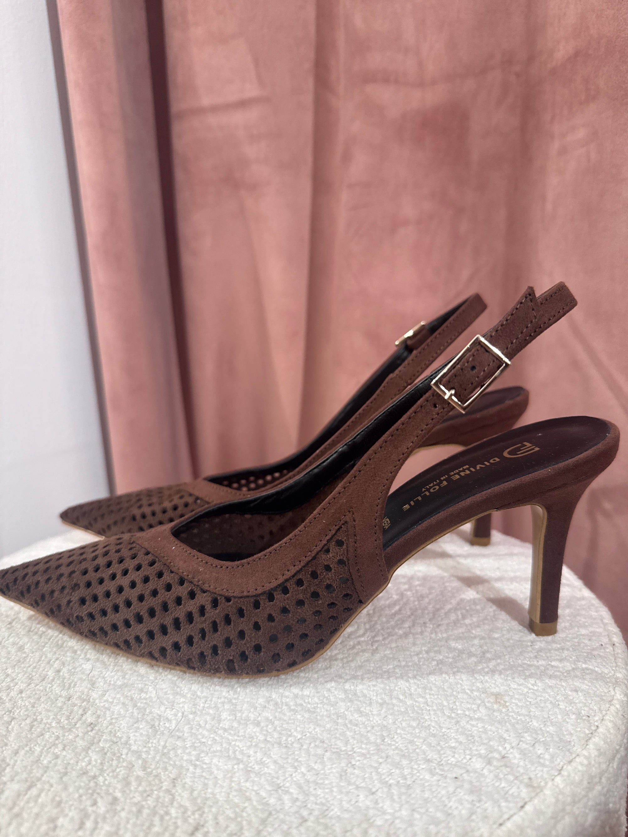 Slingback Divine Follie Sneg Moro 52P7065