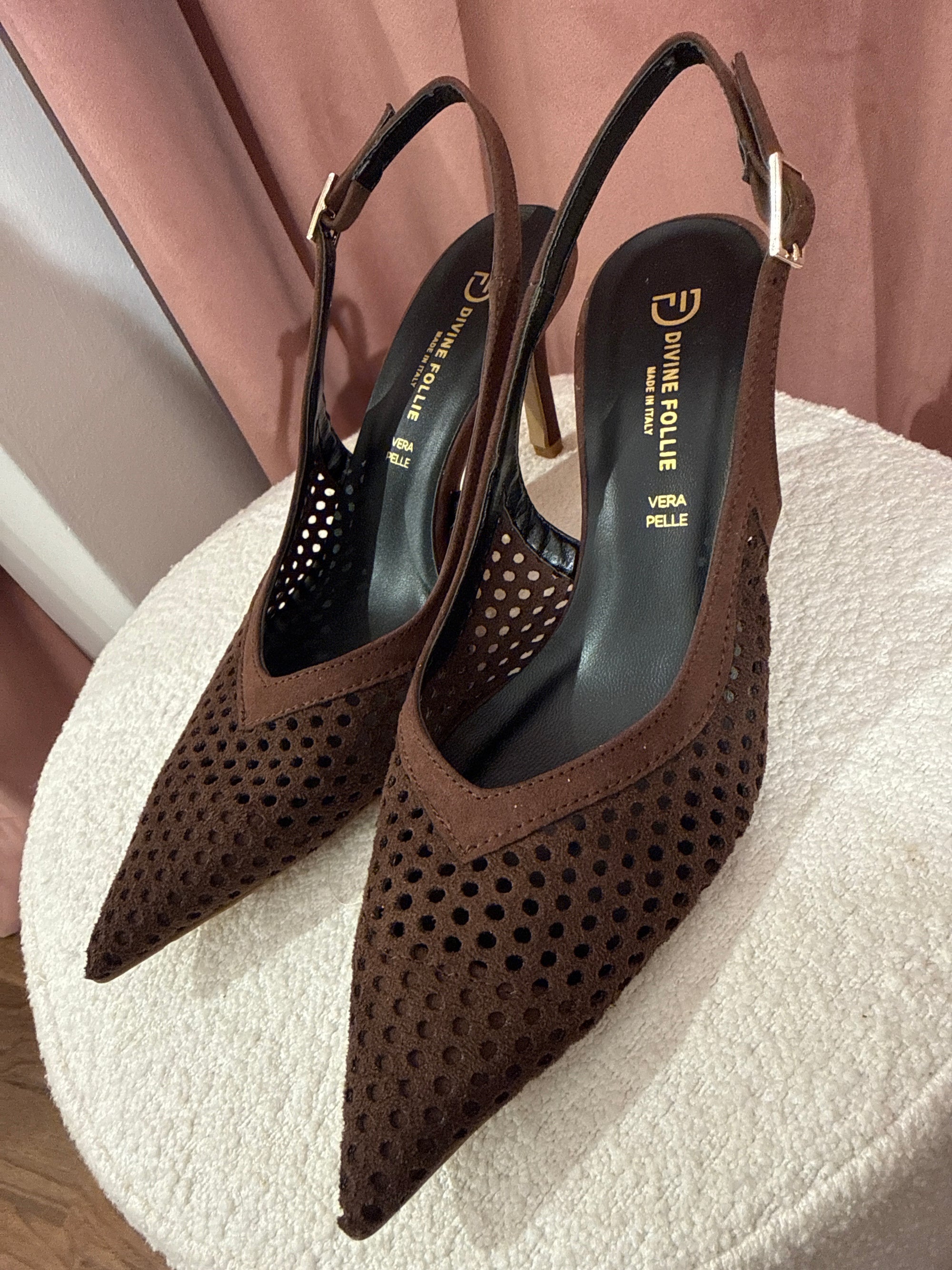 Slingback Divine Follie Sneg Moro 52P7065