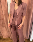 Pantalone Wide lìnum pant Silence Limited SLPA028